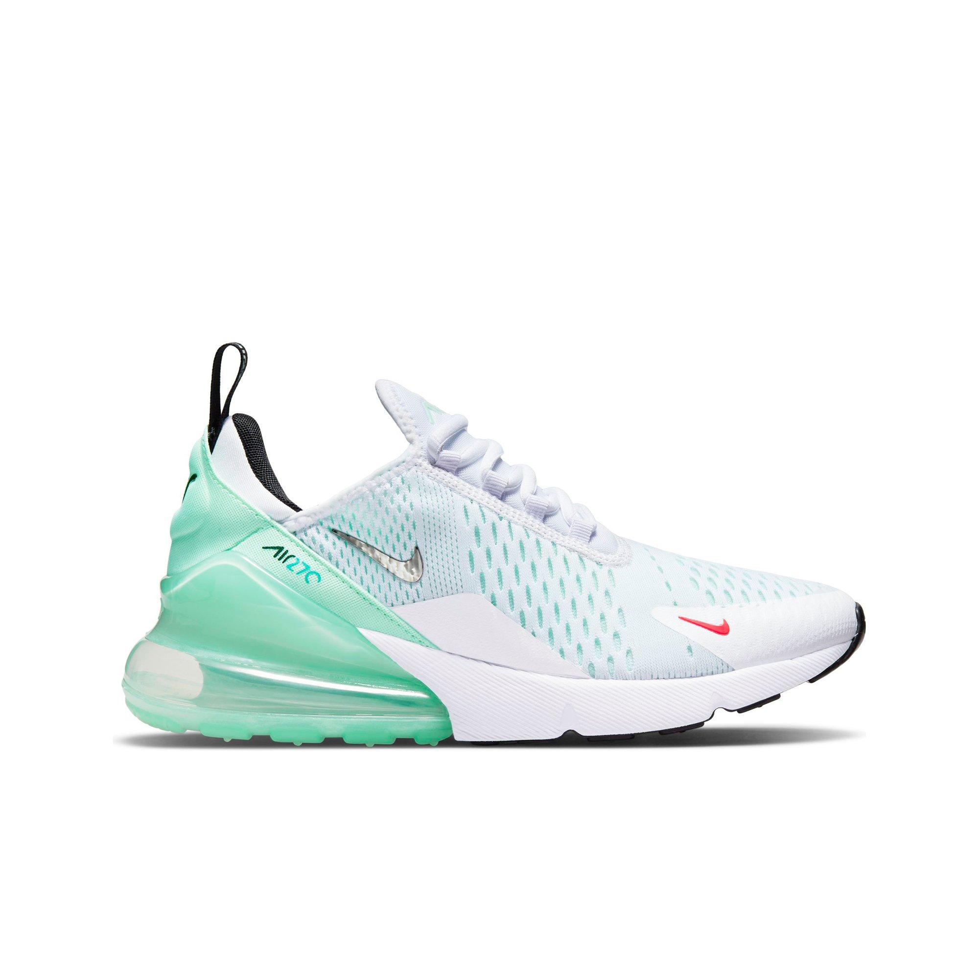 Nike air max 270 shop white and mint green